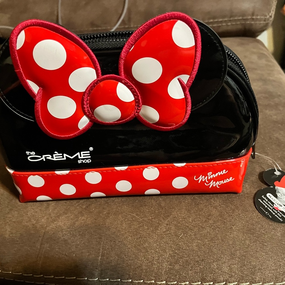 Red & White Polka Dot Minnie Mouse Mac bag